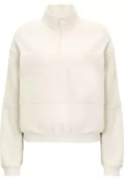 Свитер DEF "Женский свитер DEF Definitely Handwriting Crewneck", кремовый