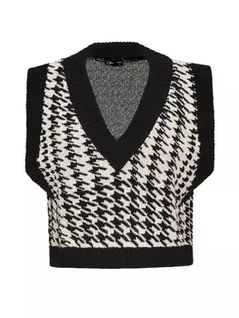 Свитер DeFacto, черно-белый