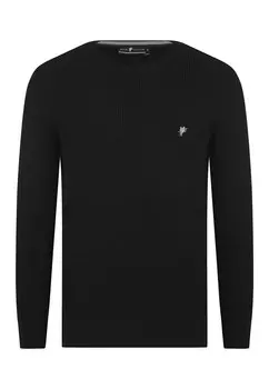 Свитер DENIM CULTURE ALJAMAIN, черный