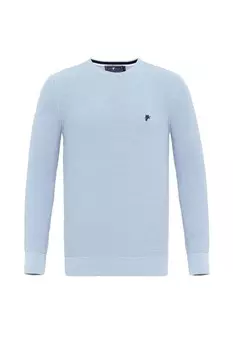 Свитер DENIM CULTURE ALJAMAIN, темно-синий/светло-синий