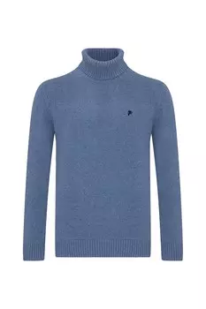 Свитер Denim Culture ANDRES, темно-синий/пыльный синий