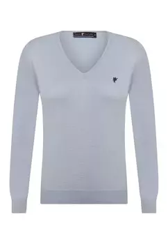 Свитер Denim Culture CHARLIZE, темно-синий/пыльный синий