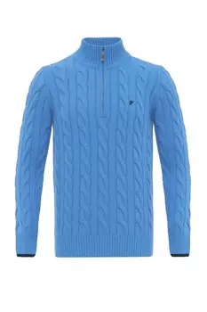 Свитер DENIM CULTURE, цвет Azure