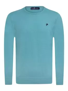 Свитер Denim Culture MANNO, бирюзовый