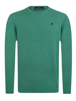 Свитер Denim Culture MANNO, изумрудный