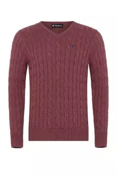 Свитер Denim Culture MAURIZIO, бордо