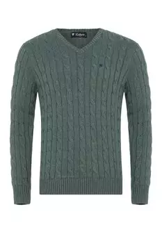 Свитер Denim Culture MAURIZIO, хаки