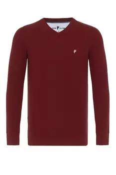 Свитер DENIM CULTURE NOVAK, красный