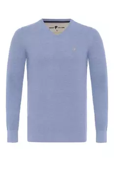 Свитер DENIM CULTURE NOVAK, светло-синий