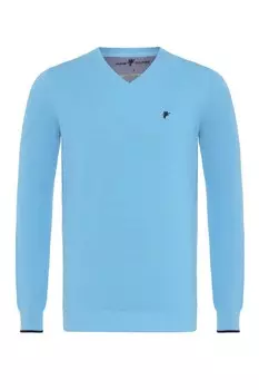 Свитер DENIM CULTURE Romario, цвет Navy/Turquoise