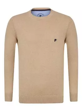 Свитер DENIM CULTURE Sweater Brian, пятнистый бежевый