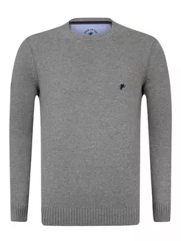 Свитер DENIM CULTURE Sweater Brian, пятнистый серый