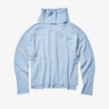 Свитер Derek Lam 10 Crosby Bond Turtleneck Sweater, цвет Pale Blue