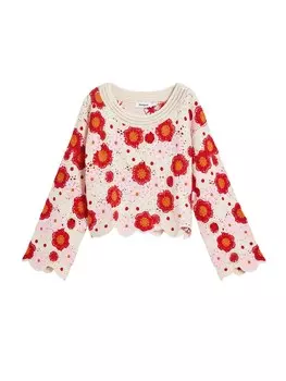 Свитер Desigual, белый