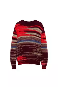 Свитер Desigual, бордовый