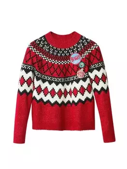 Свитер Desigual Buddy, красный