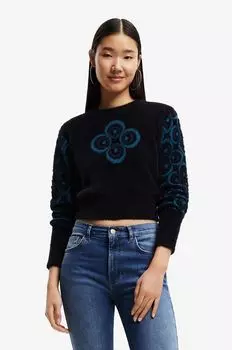 Свитер Desigual, черный