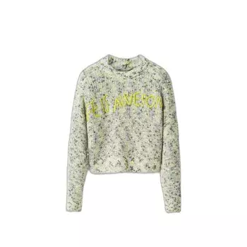 Свитер Desigual Hellene, зеленый