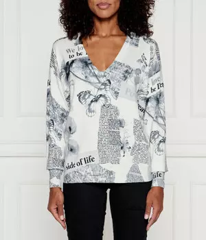 Свитер Desigual Regular Fit, белый