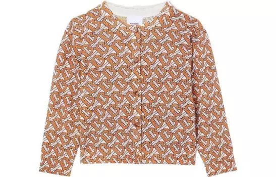 Свитер детский Burberry, оранжевый