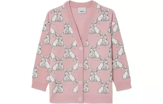 Свитер детский Burberry, светло-розовый