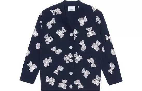 Свитер детский Burberry, темно-синий