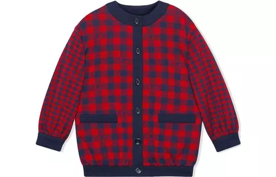 Свитер детский Gucci, красный / черный