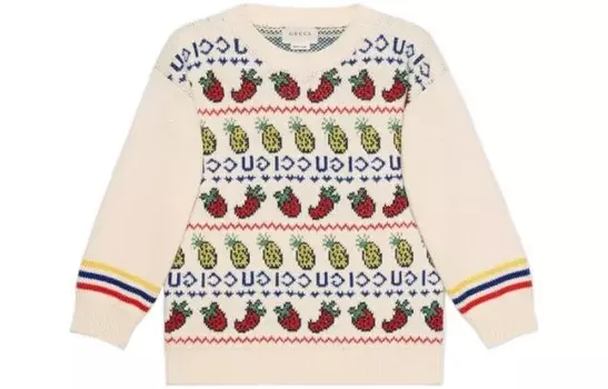 Свитер детский Gucci, кремовый