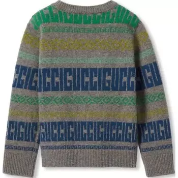 Свитер детский Gucci, серый