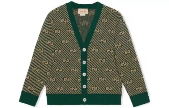Свитер детский Gucci, зеленый