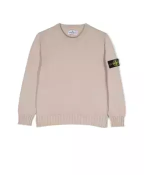Свитер детский Stone Island, бежевый