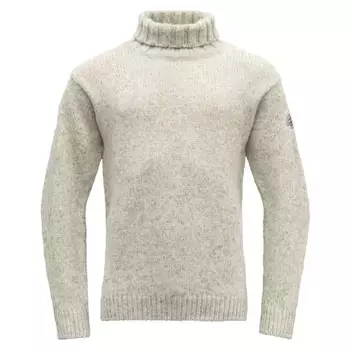 Свитер DEVOLD OF NORWAY Nansen Wool High Neck, бежевый