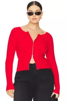 Свитер девы Good American, цвет grenadine003