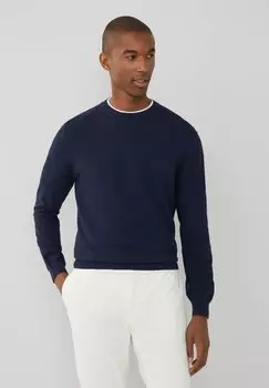 Свитер DIAGONAL Hackett London, синий