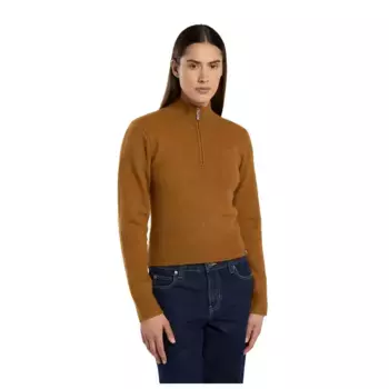 Свитер Dickies Ruston half zip, коричневый