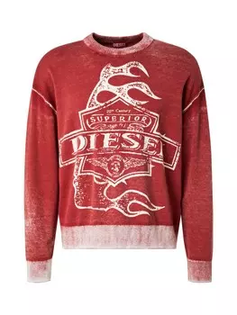 Свитер DIESEL K-BELEZ, красный