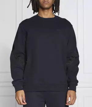 Свитер дитрон Regular fit Hugo, синий