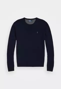 Свитер ДЛИННЫЙ РУКАВ Polo Ralph Lauren, темно-синий охотник
