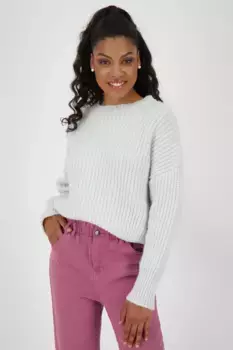 Свитер для кормления Alife & Kickin "Женский вязаный джемпер DarjaAK A Knit", цвет Ice