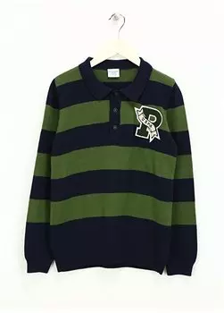 Свитер для мальчика AFORTKIDS U.S. Polo Assn., темно-синий
