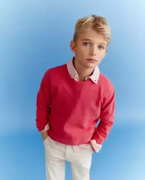 Свитер для мальчика Kids El Corte Ingls, коралловый
