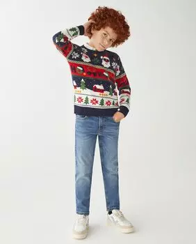 Свитер для мальчика с длинными рукавами El Corte Ingls, темно-синий