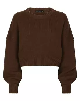 Свитер Dolce&Gabbana, коричневый