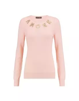 Свитер Dolce&Gabbana, розовый