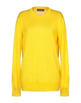 Свитер Dolce&Gabbana, желтый