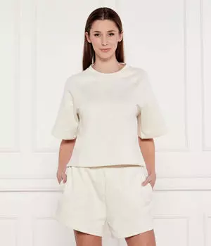 Свитер dorlina_b Loose fit frotinis audinys Hugo Blue, экрю