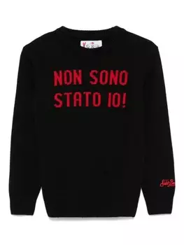 Свитер Douglas MC2 Saint Barth Kids, черный