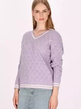 Свитер Dreimaster, фиолетовый