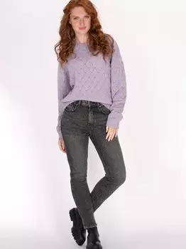 Свитер Dreimaster, фиолетовый