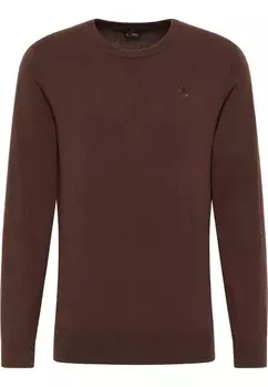 Свитер Dreimaster Klassik, темно коричневый
